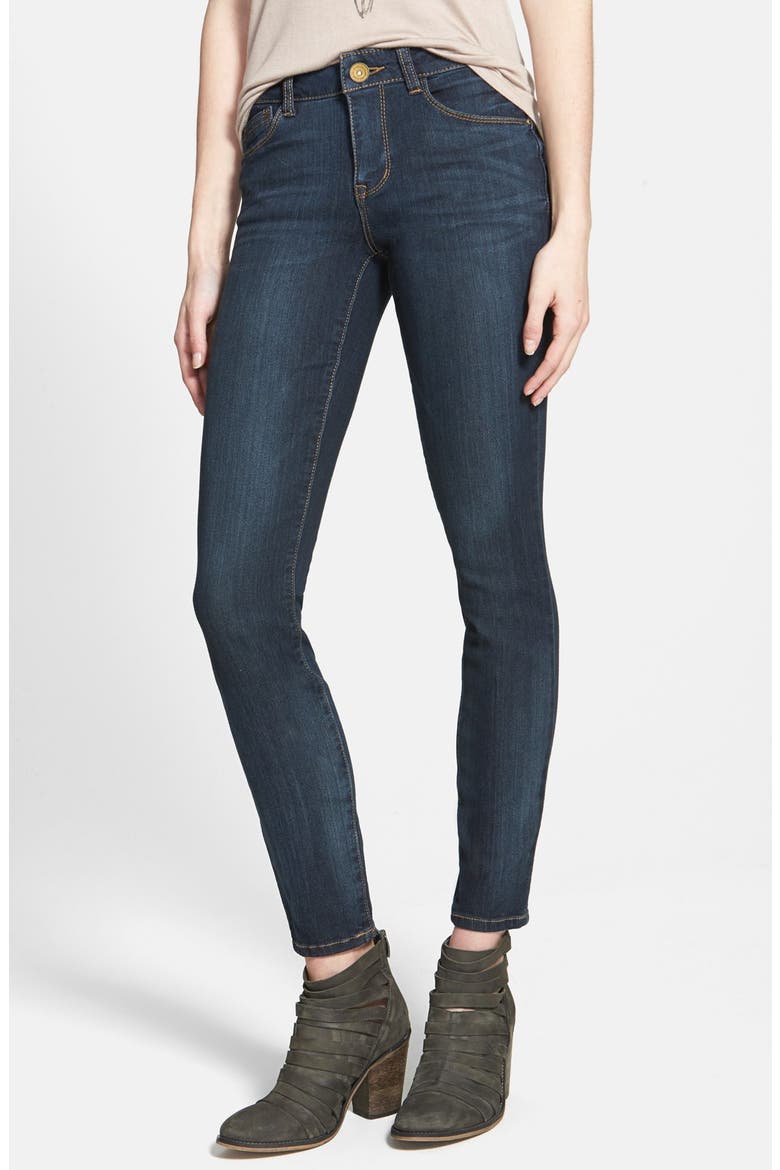 Skinny Jeans, Main, color, DARK WASH