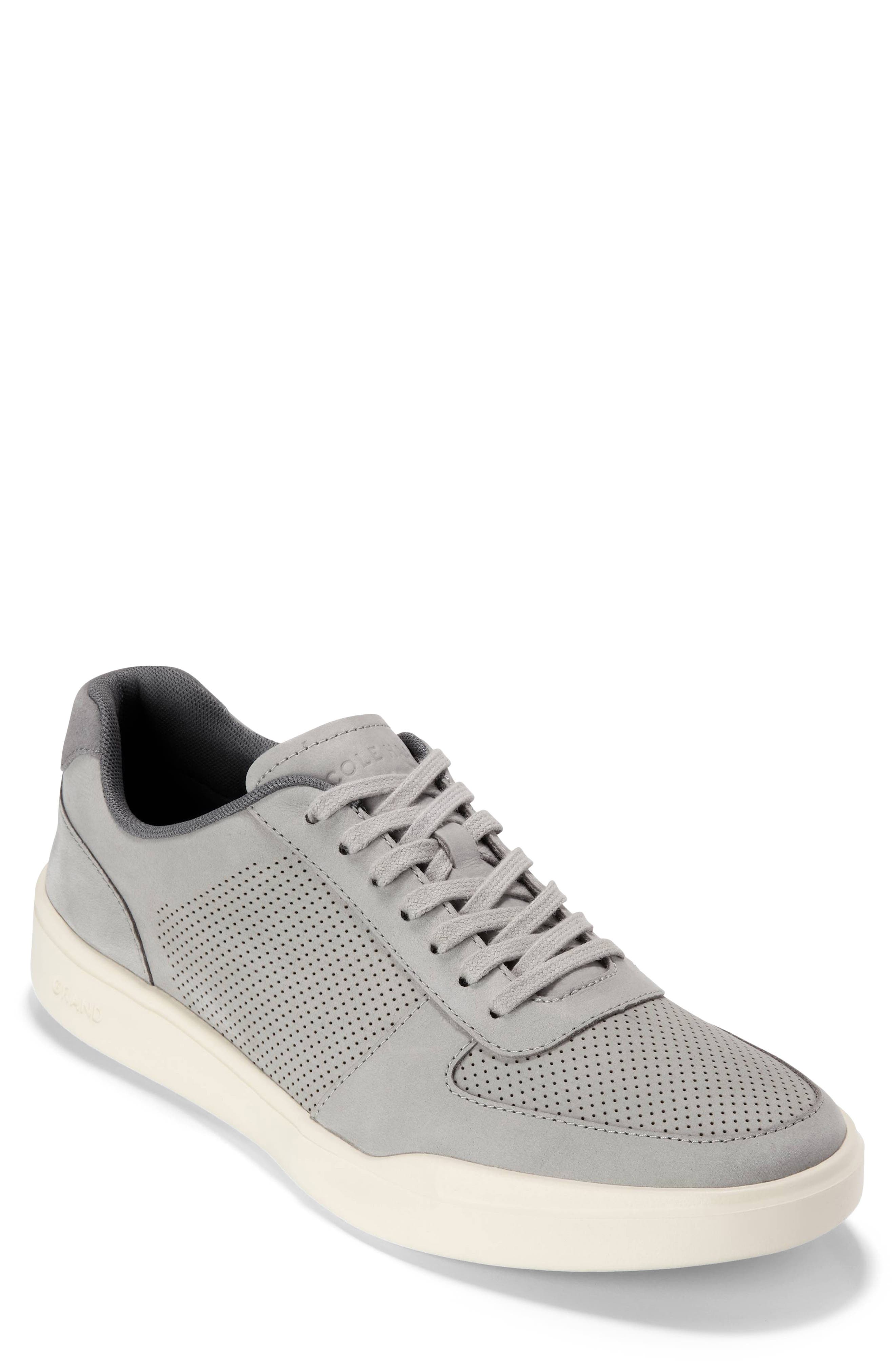 GrandCrosscourt Modern Perforated Leather Sneaker