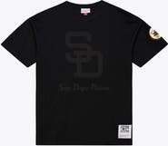 Mitchell & Ness Men Mitchell & Ness Black San Diego Padres Cooperstown Collection Phantom T-Shirt