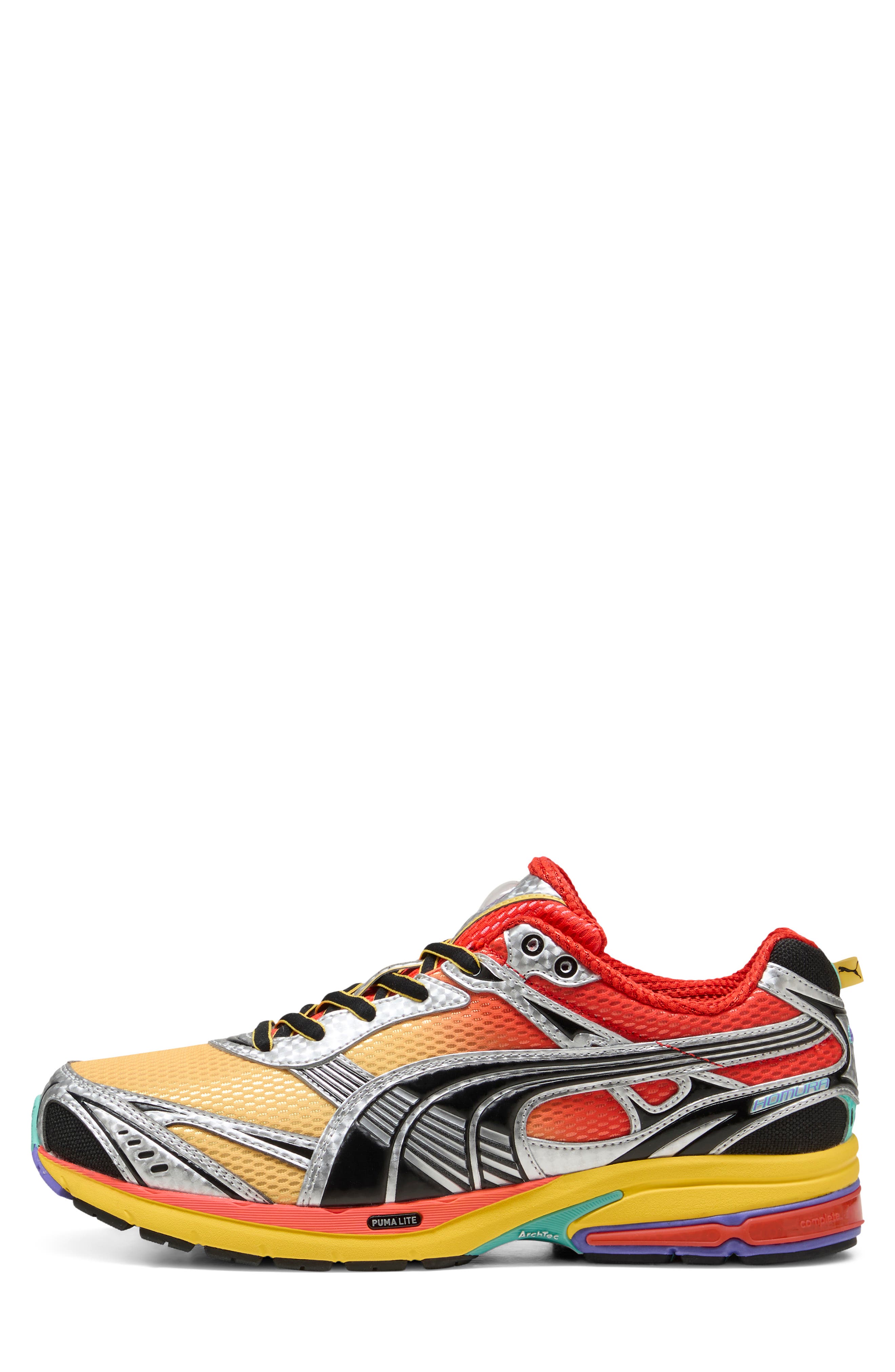 Homura OG+ Hyper Sneaker, Alternate, color, RED FLASH/ SUNNY YELLOW
