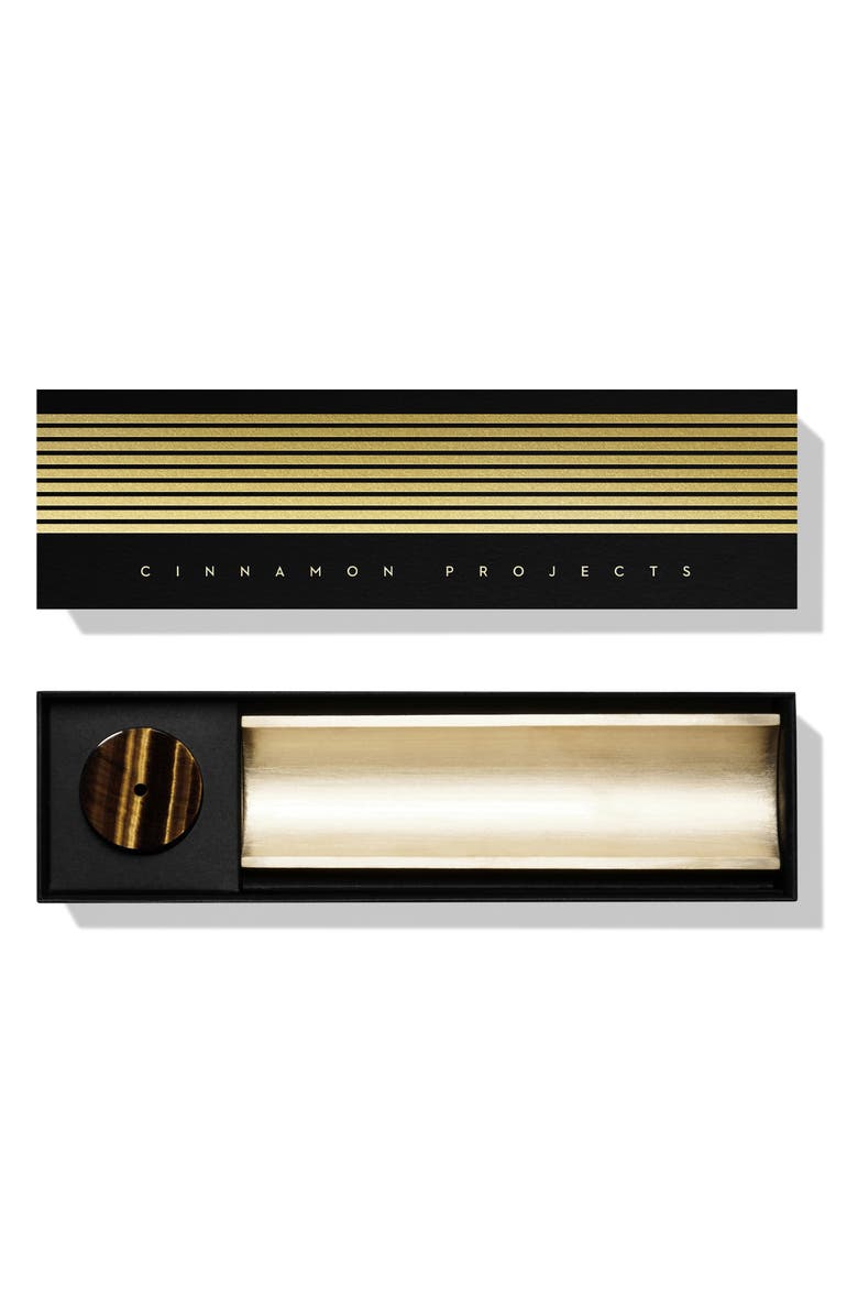 CINNAMON PROJECTS Circa Mineral Incense Burner, Alternate, color, 