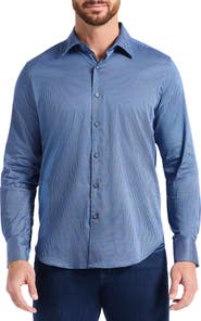 Robert Graham Cortland Stretch Cotton Button-Up Shirt