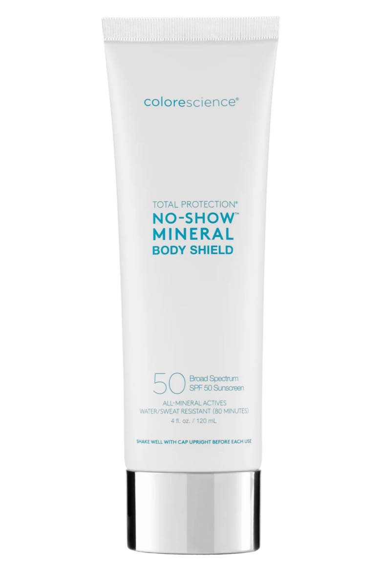 No-Show Mineral Body Sunscreen SPF 50, Main, color, NO COLOR