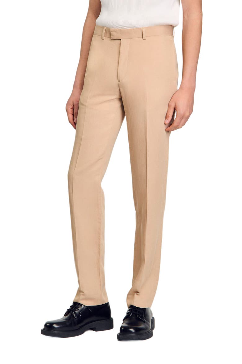 Suit trousers, Alternate, color, Nut