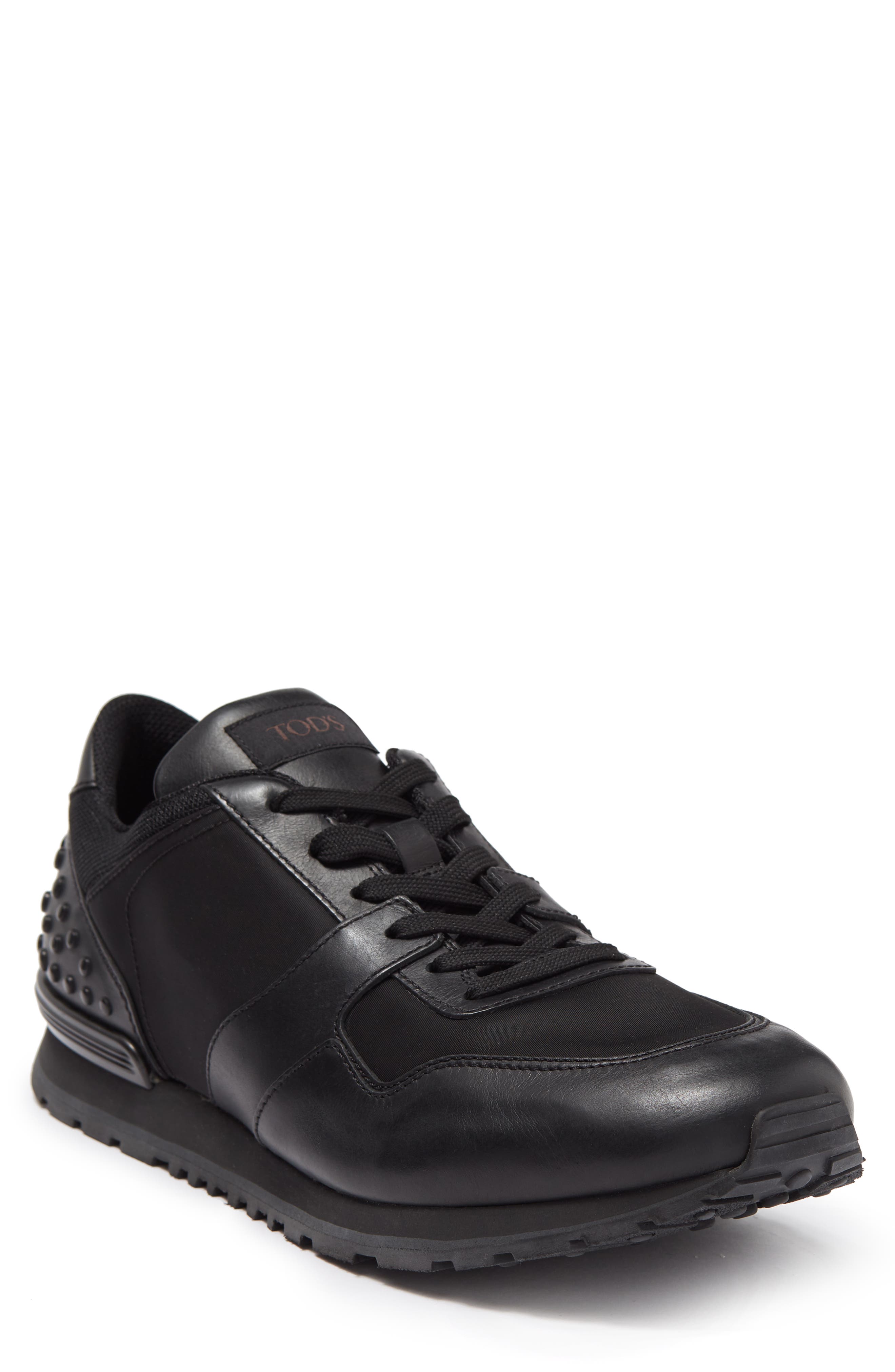 Tod's Matt Leather Sneaker, Main, color, 