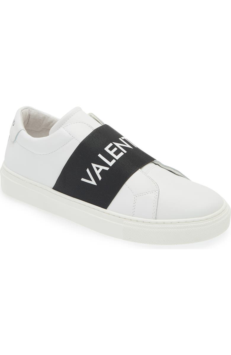 VALENTINO BY MARIO VALENTINO Zeus Slip-On Sneaker, Main, color, White Black