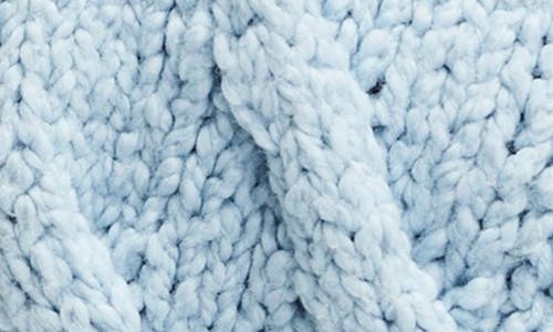 Free People Bonfire Cable Knit Cardigan In Blue