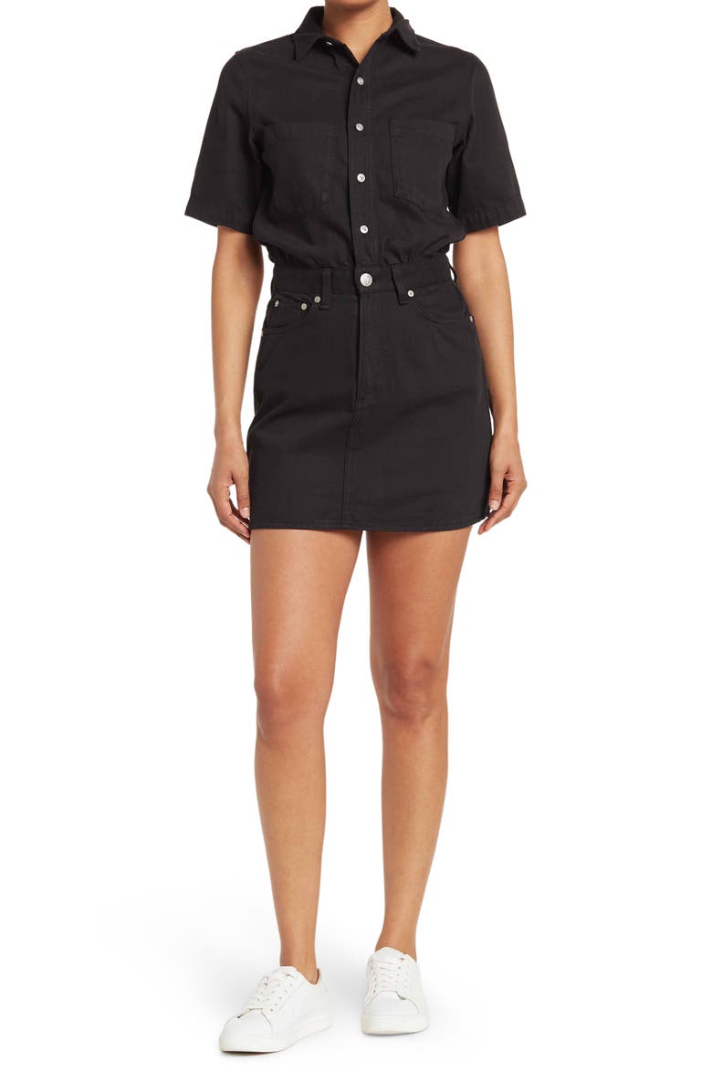 rag & bone RAG AND BONE All In One Shirt Dress, Main, color,