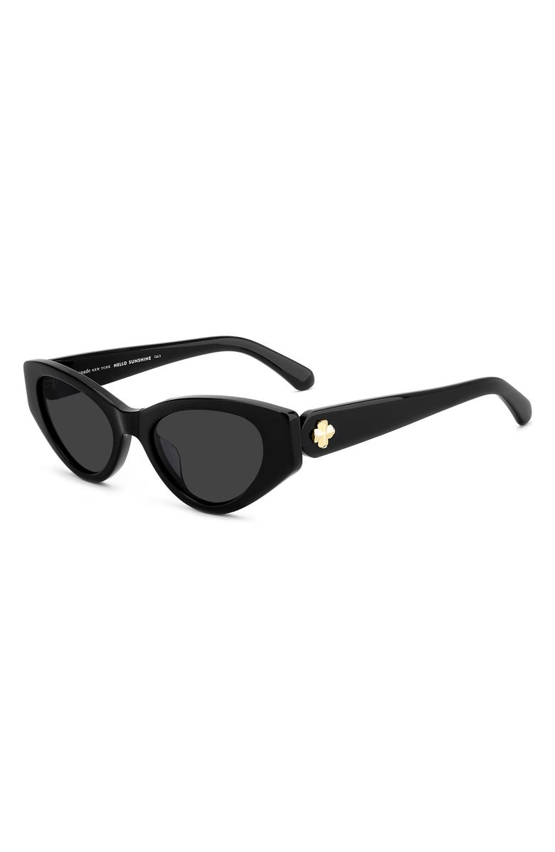 Kate Spade New York bria 52mm cat eye sunglasses, Alternate, color,