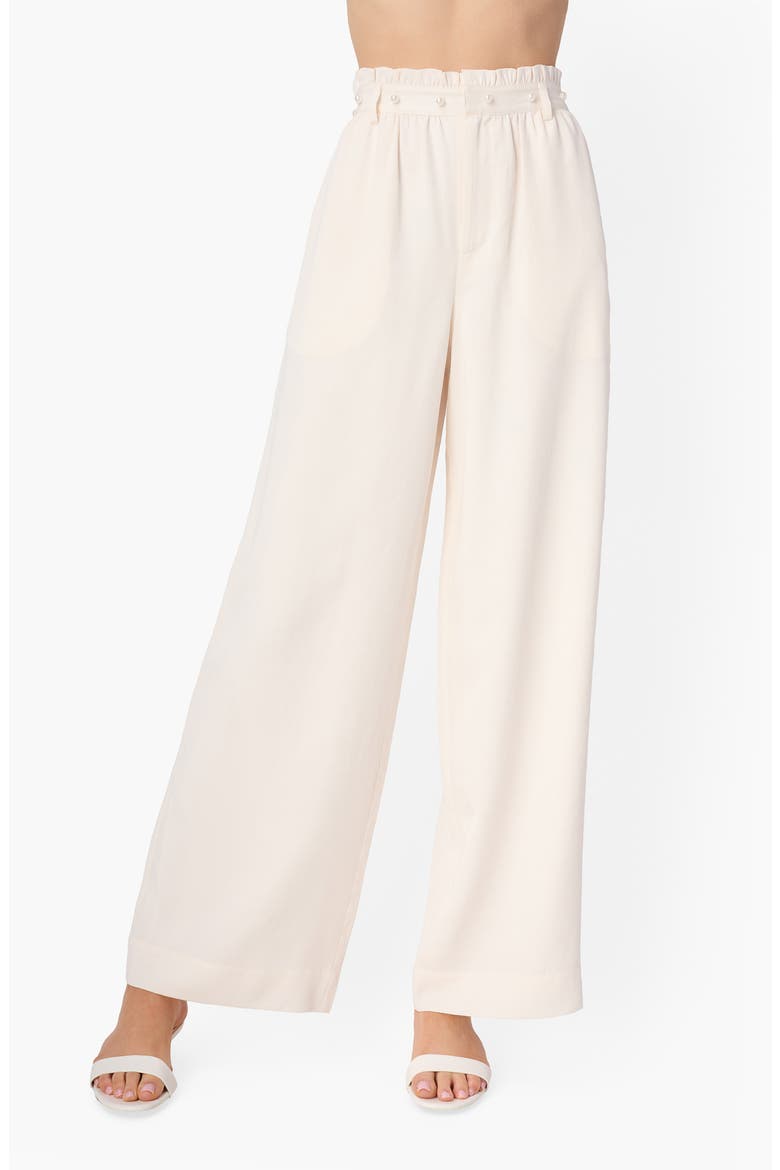 Hudson Wide Leg Pants, Main, color, CERAMIC