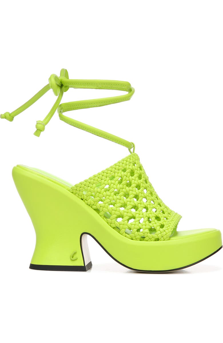 Circus NY by Sam Edelman Paislie Ankle Tie Sandal, Alternate, color, Wasabi