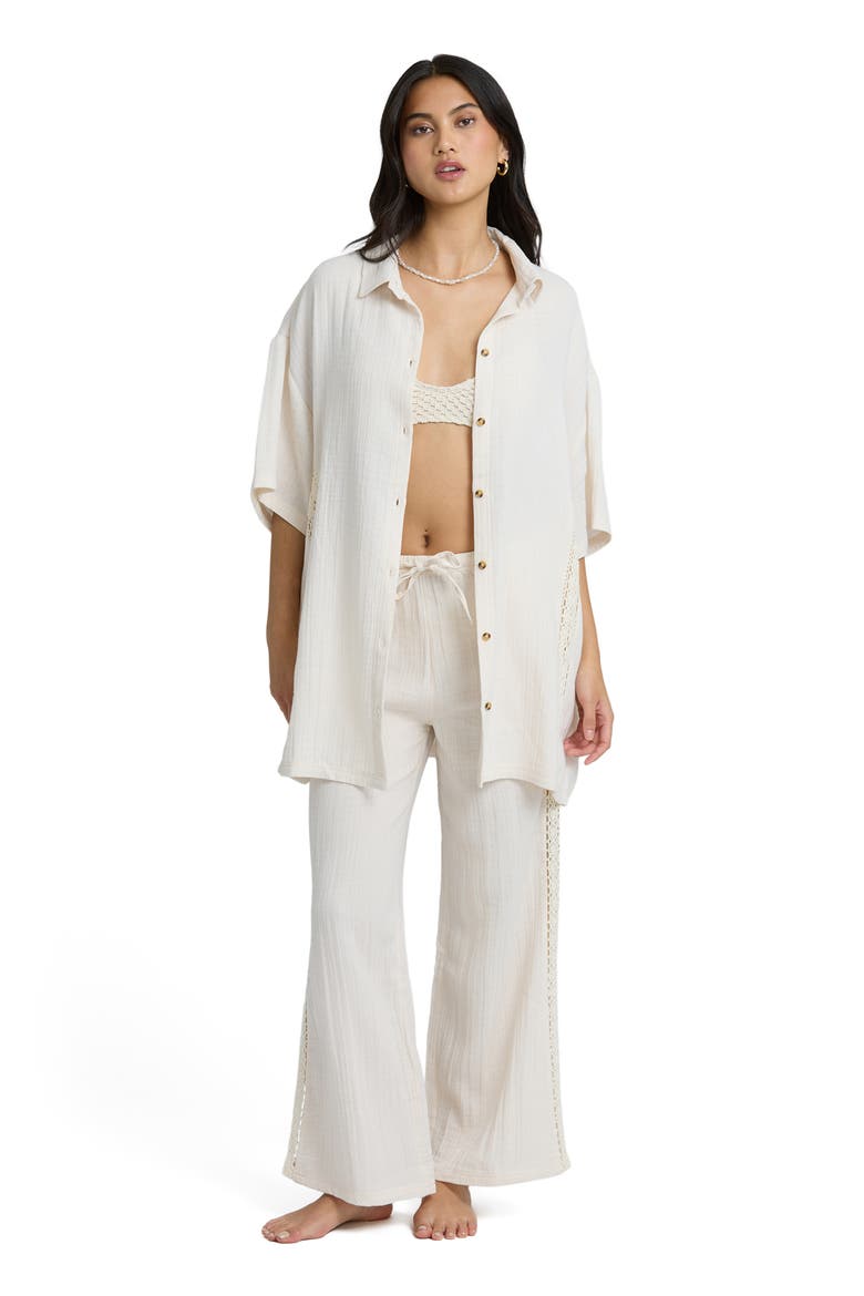 Feelin Fine Cover-Up Pants, Alternate, color, WHITE CAP