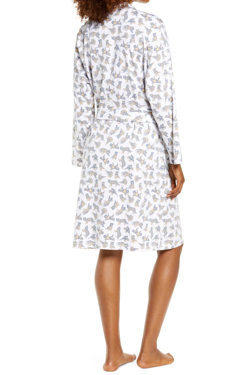 Roller Rabbit Axel Tiger Print Robe, Alternate, color,