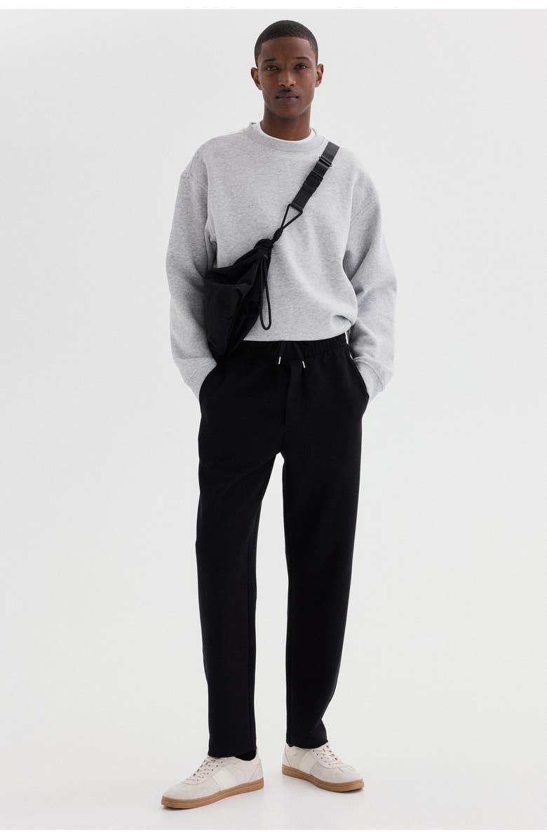 H&M Regular Fit Joggers, Alternate, color, Black