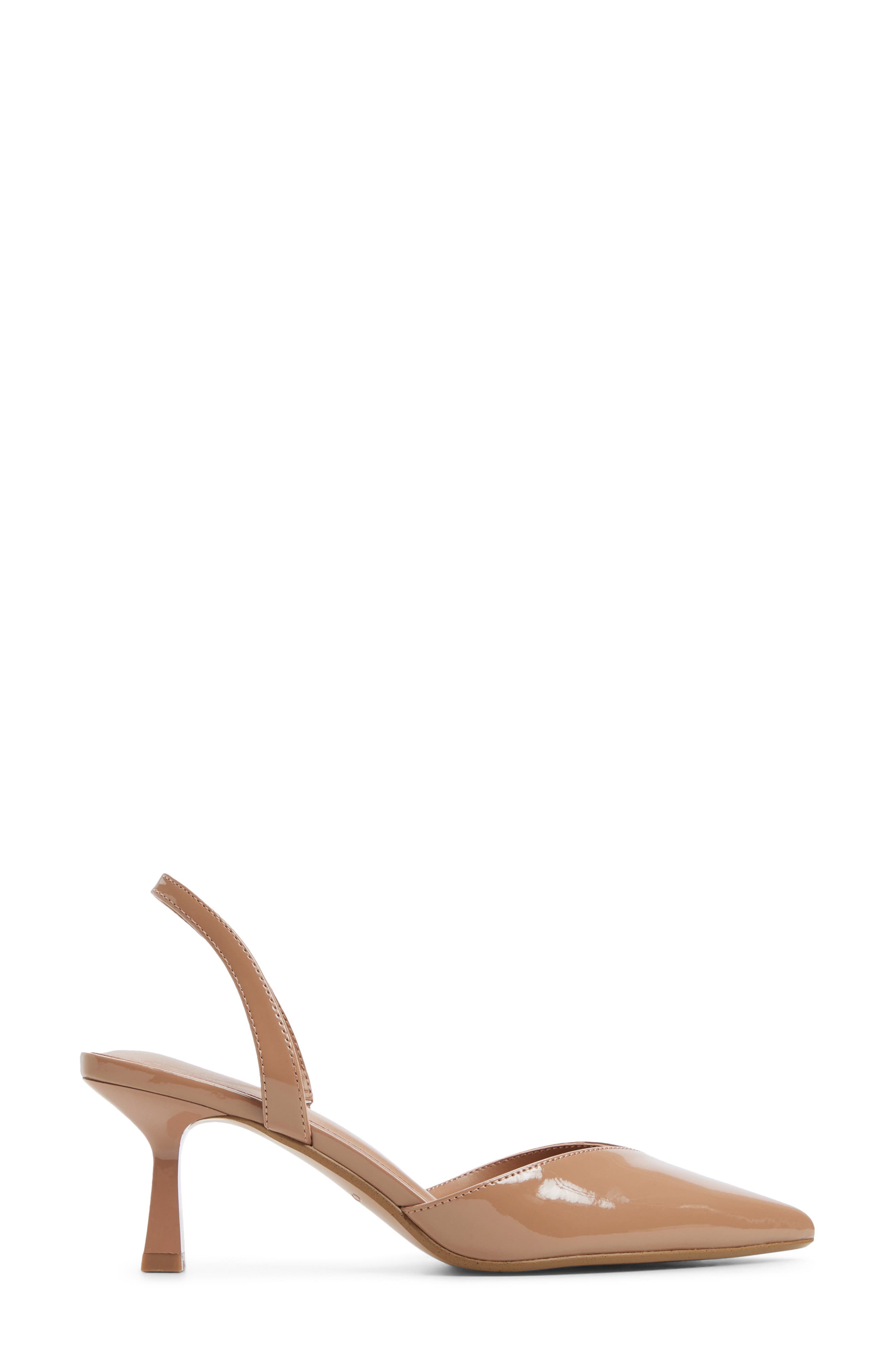 Sheilaa Faux Leather Pointed Toe Pump, Alternate, color, MOUSSE SYNTHETIC PATENT