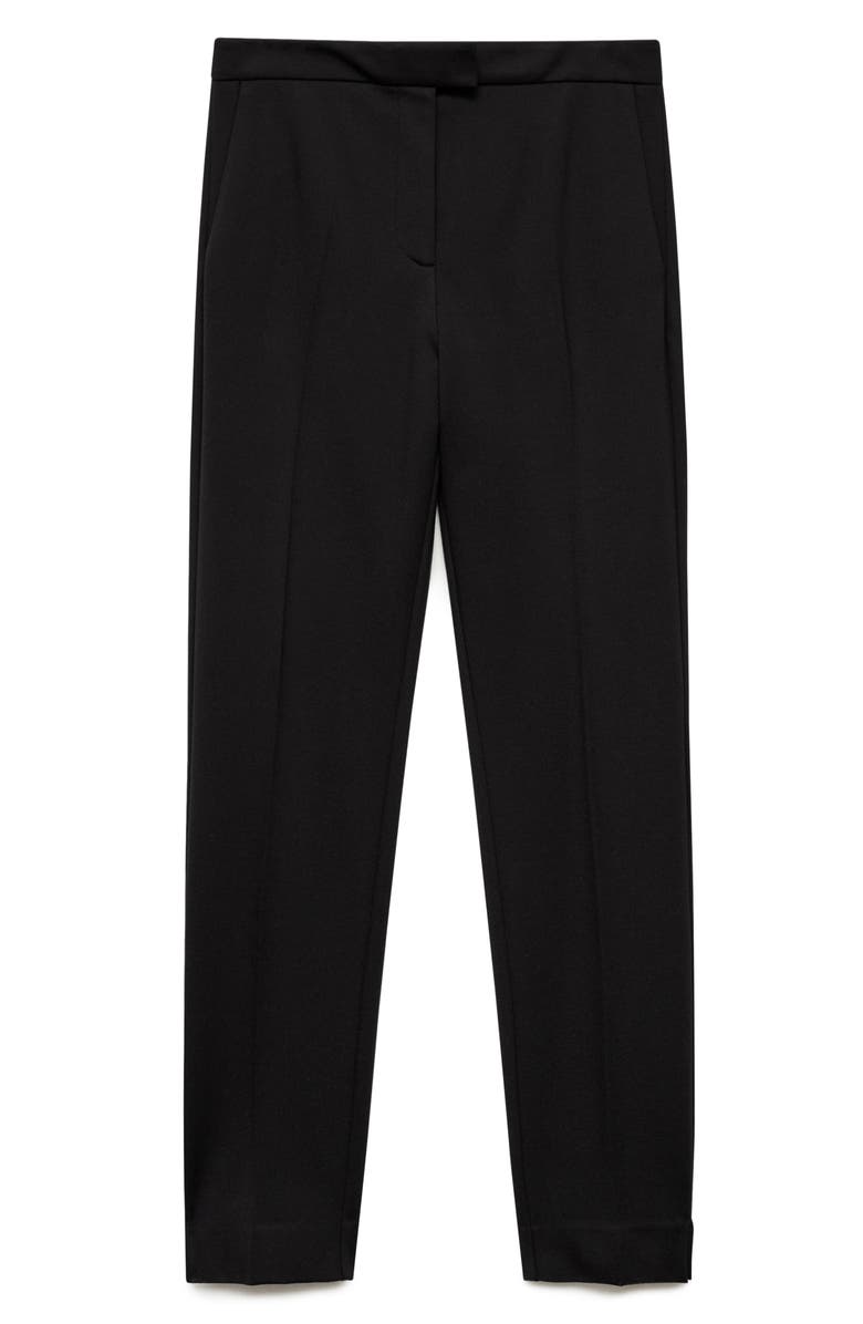 MANGO Slim Ankle Pants, Alternate, color,