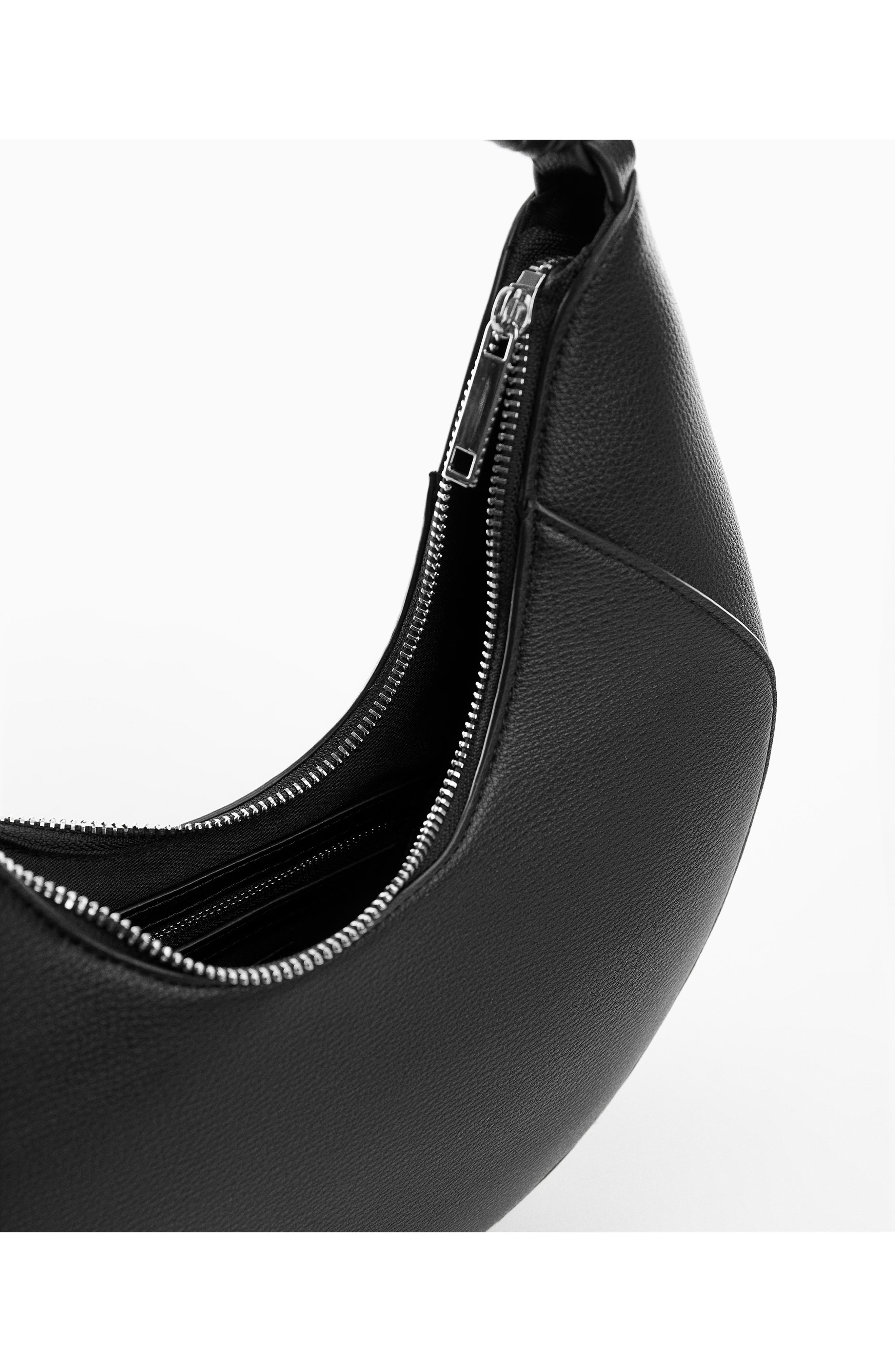 MANGO Faux Leather Shoulder Bag, Alternate, color, 