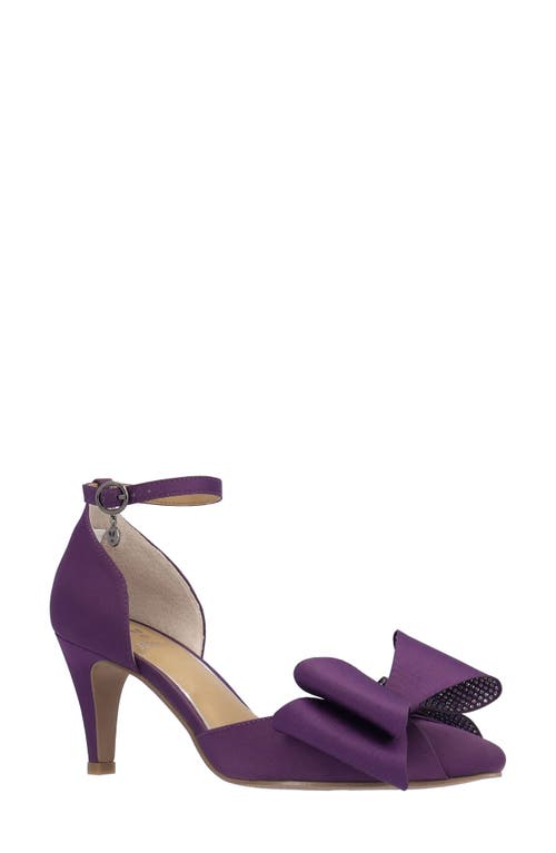 J. RENEÉ J. RENEÉ PAMMIE POINTED TOE ANKLE STRAP PUMP