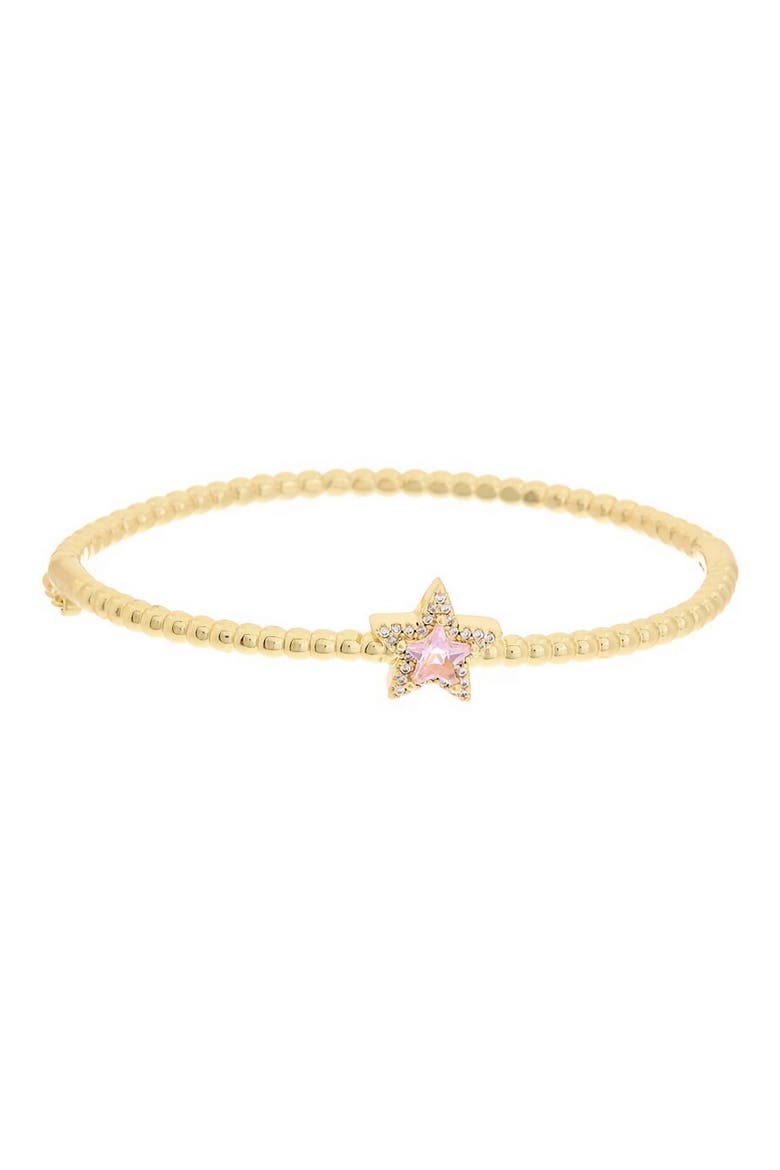 Star Cubic Zirconia Bangle, Main, color, YELLOW