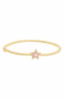 Star Cubic Zirconia Bangle
