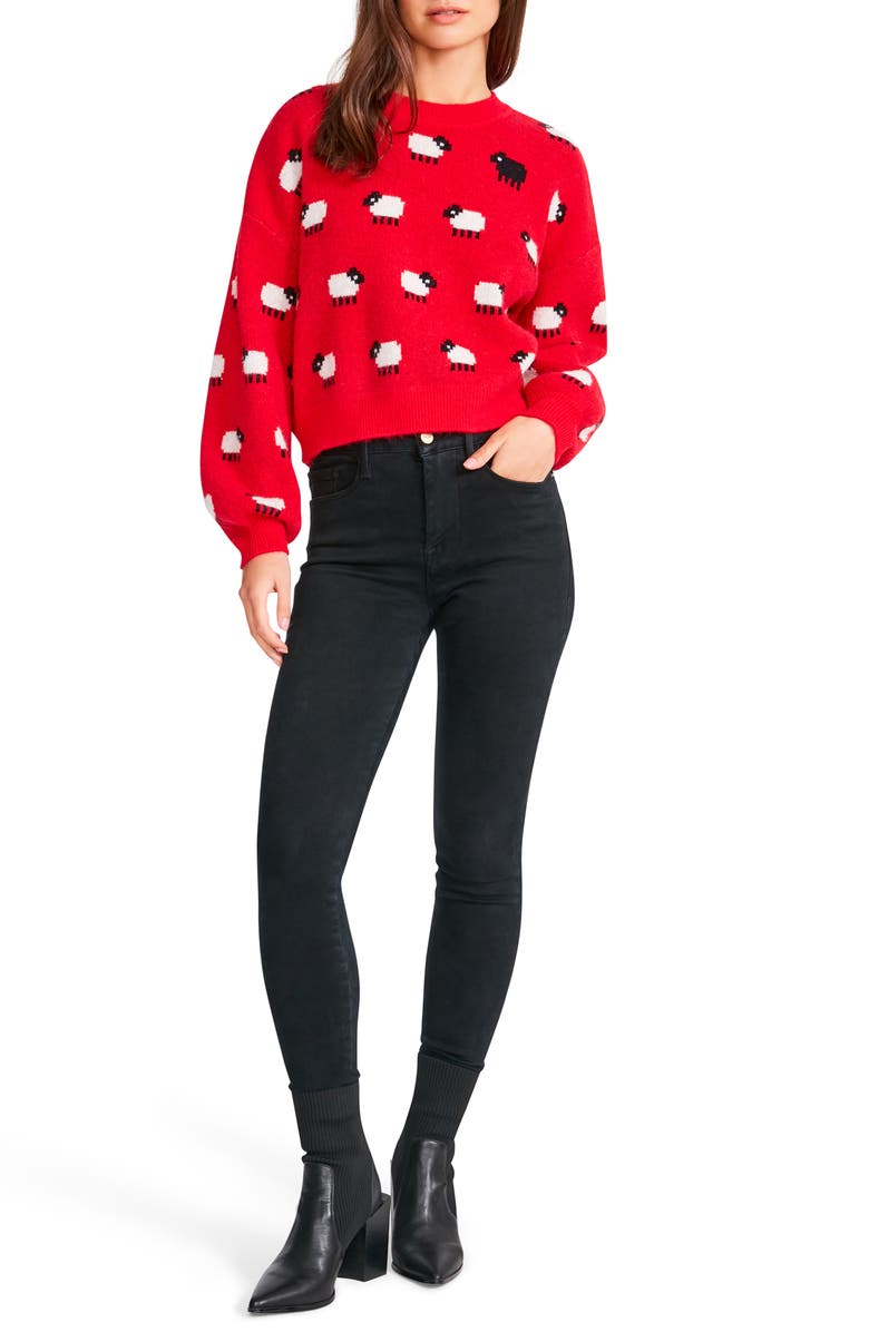 BB Dakota by Steve Madden Sheep Sweater, Alternate, color, 