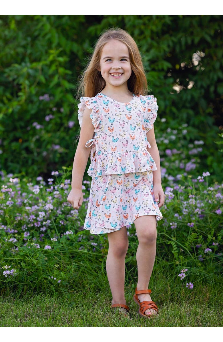 Mabel + Honey Cheerful Chicks Dress, Alternate, color, Multi
