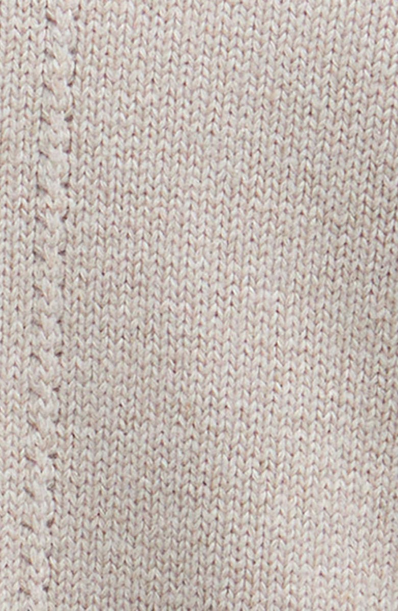 Barbour Faye Cotton & Wool Blend Cardigan, Alternate, color, Oatmeal