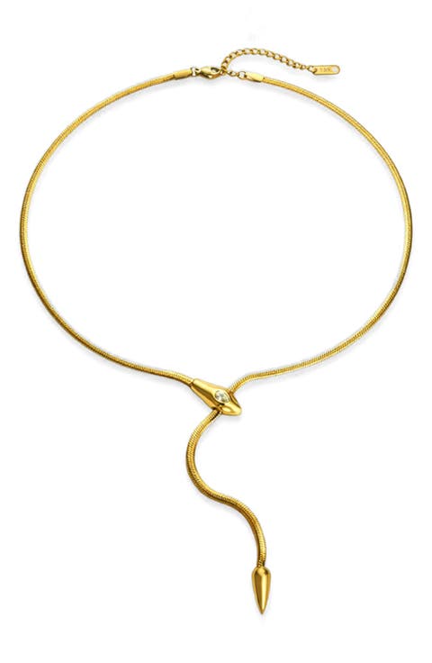 Snake Y-Necklace