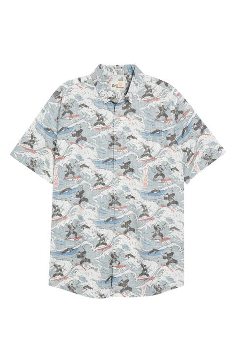 Surf Ninjas Button-Down Shirt