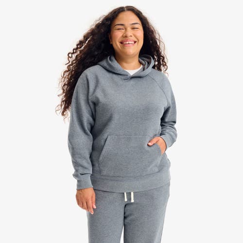 Primary Adult Cozy Fleece Pullover Hoodie In Black