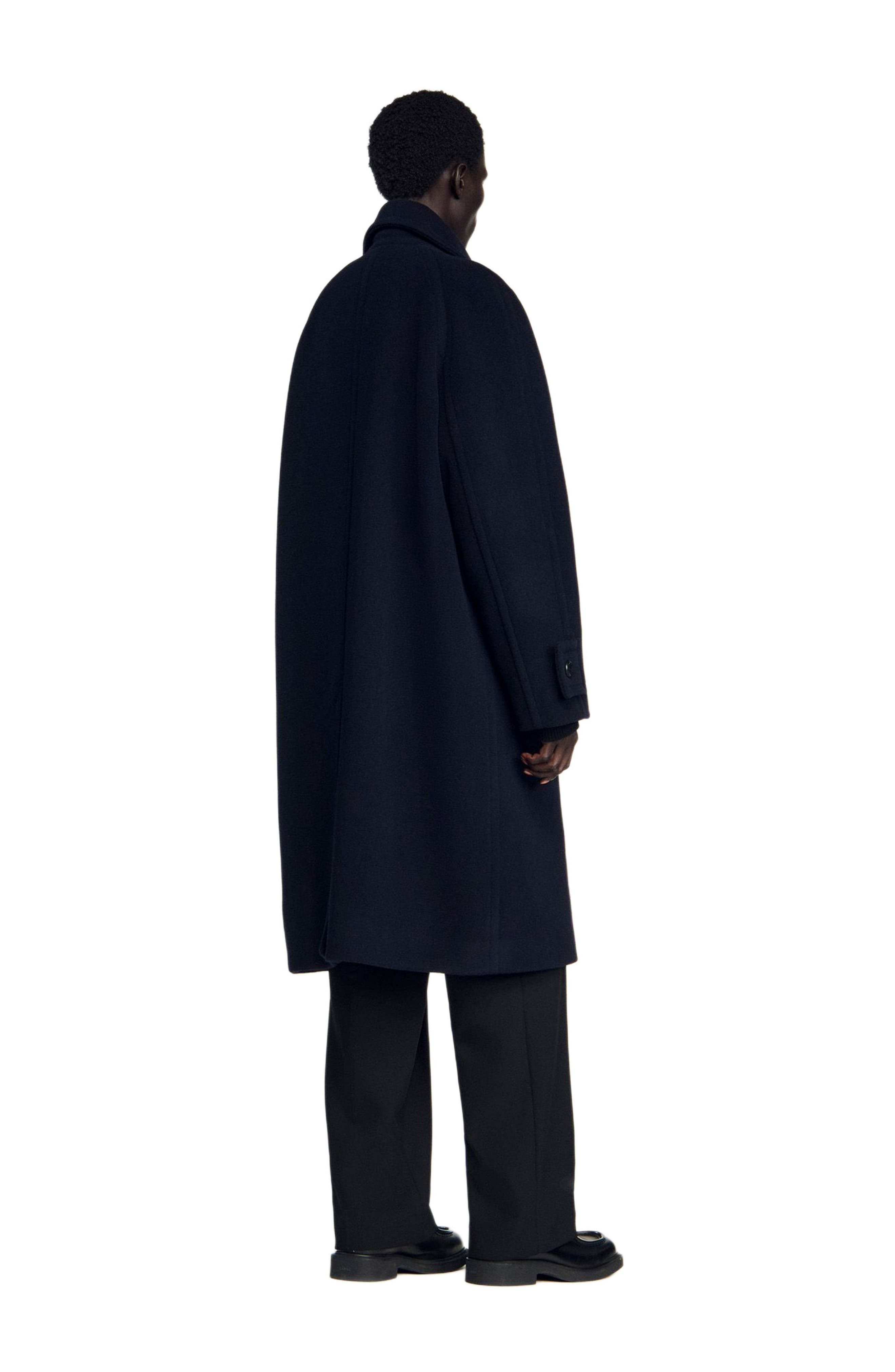Double-breasted wool coat - image 2