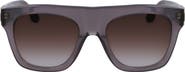 Victoria Beckham Chain Pouch 52mm Modified Rectangular Sunglasses