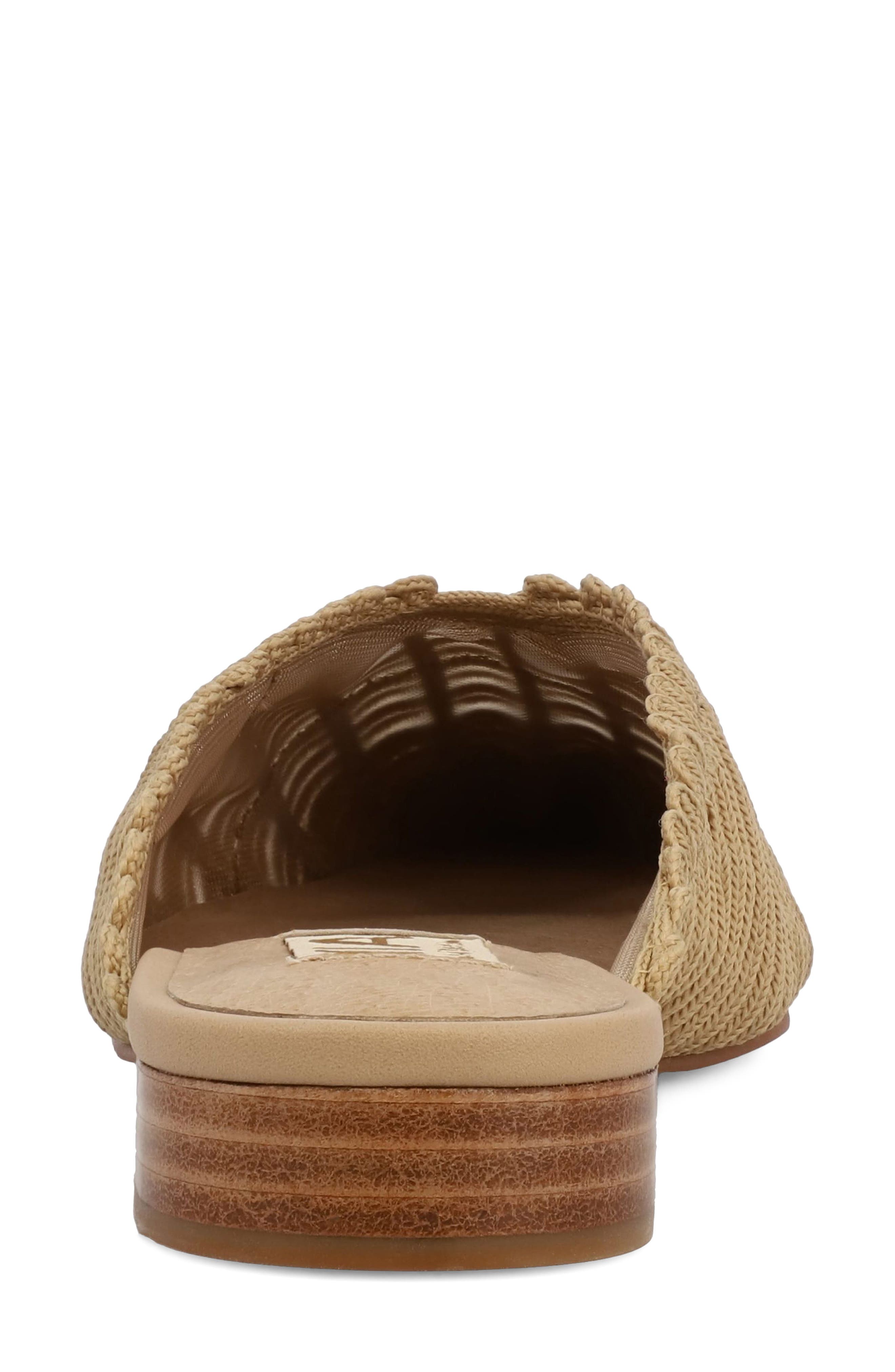 Abia Pointed Toe Mule, Alternate, color, NATURAL