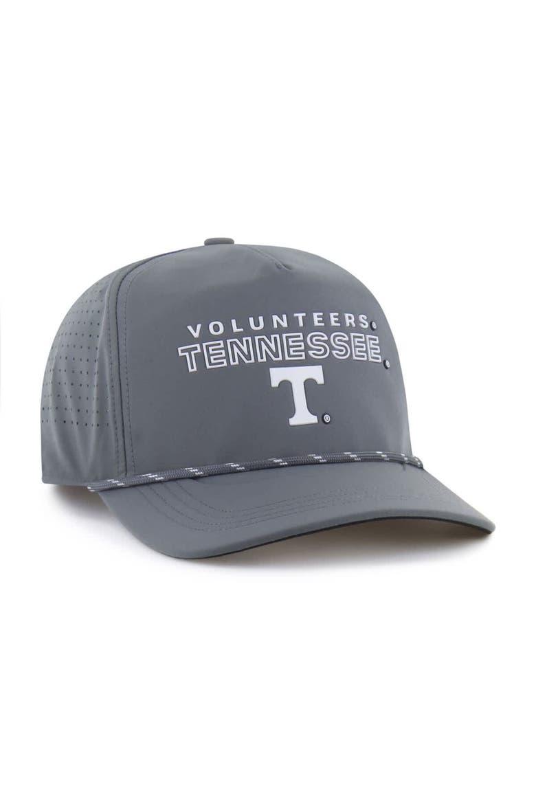 Men's '47  Gray Tennessee Volunteers Forward Vent Hitch Rope Adjustable Hat, Alternate, color, Gray