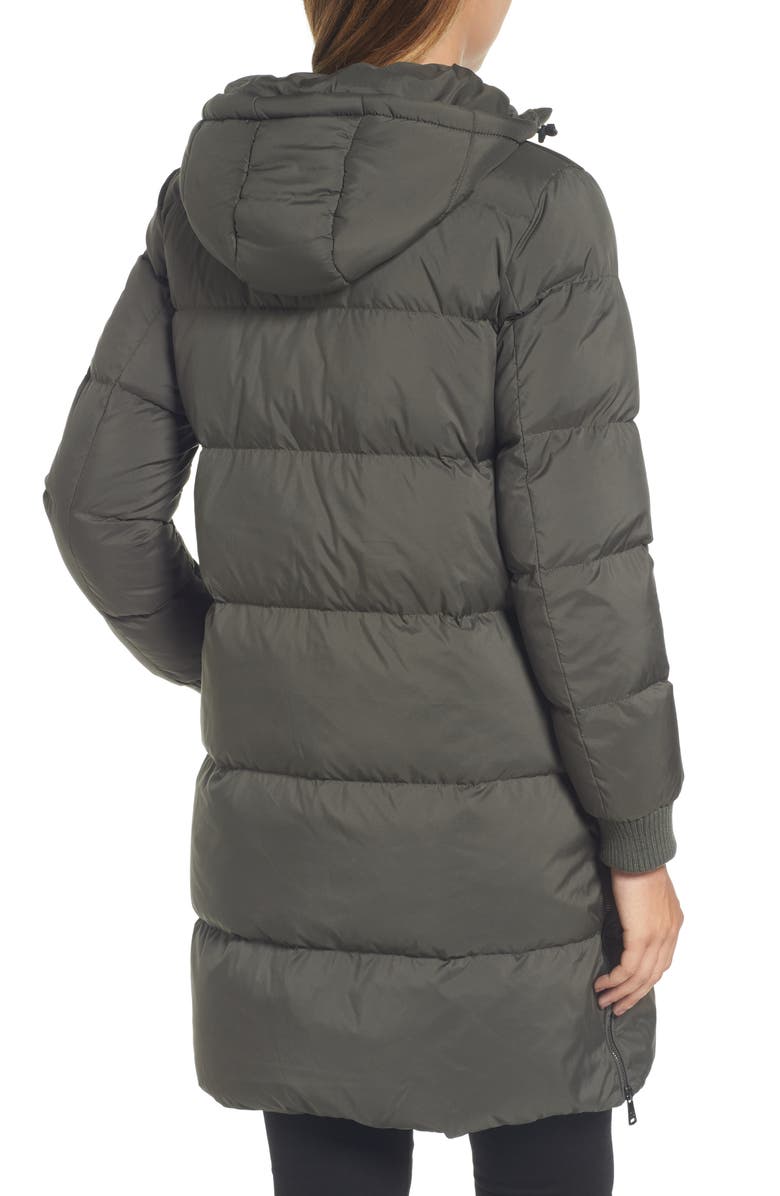 Bernardo Quilted Down Jacket, Alternate, color,