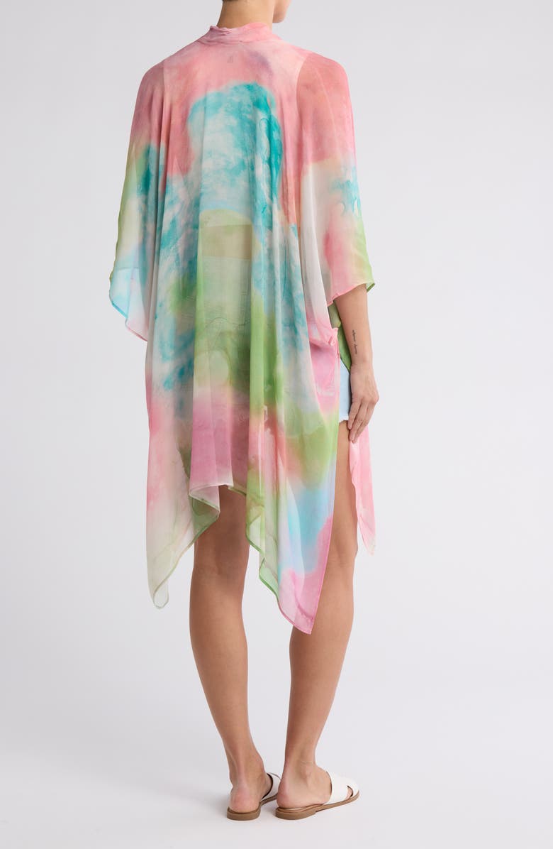 Vismaya Tie Dye Ruana, Alternate, color, 