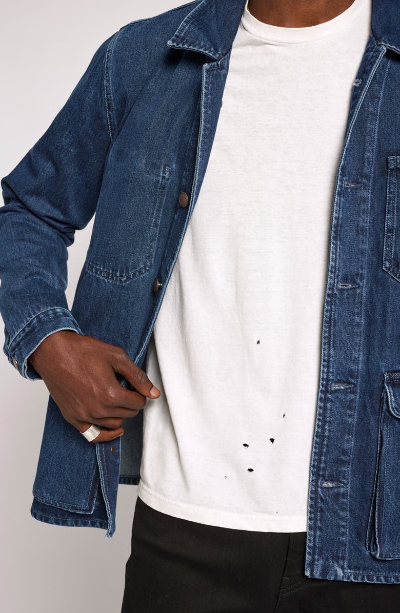 Current/Elliott Button-Up Denim Jacket, Alternate, color,