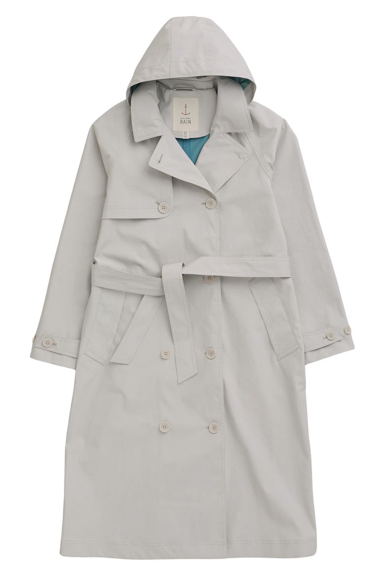 Penweathers Waterproof Trench Coat, Alternate, color, DRIFTWOOD