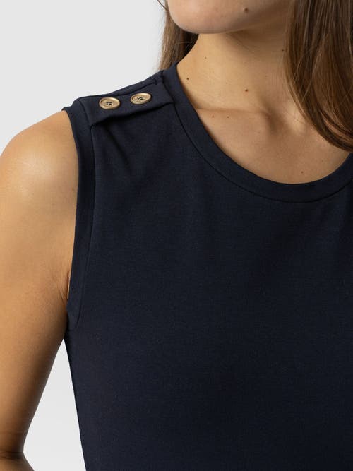 Shop Saint + Sofia Sleeveless Runway Maxi Dress