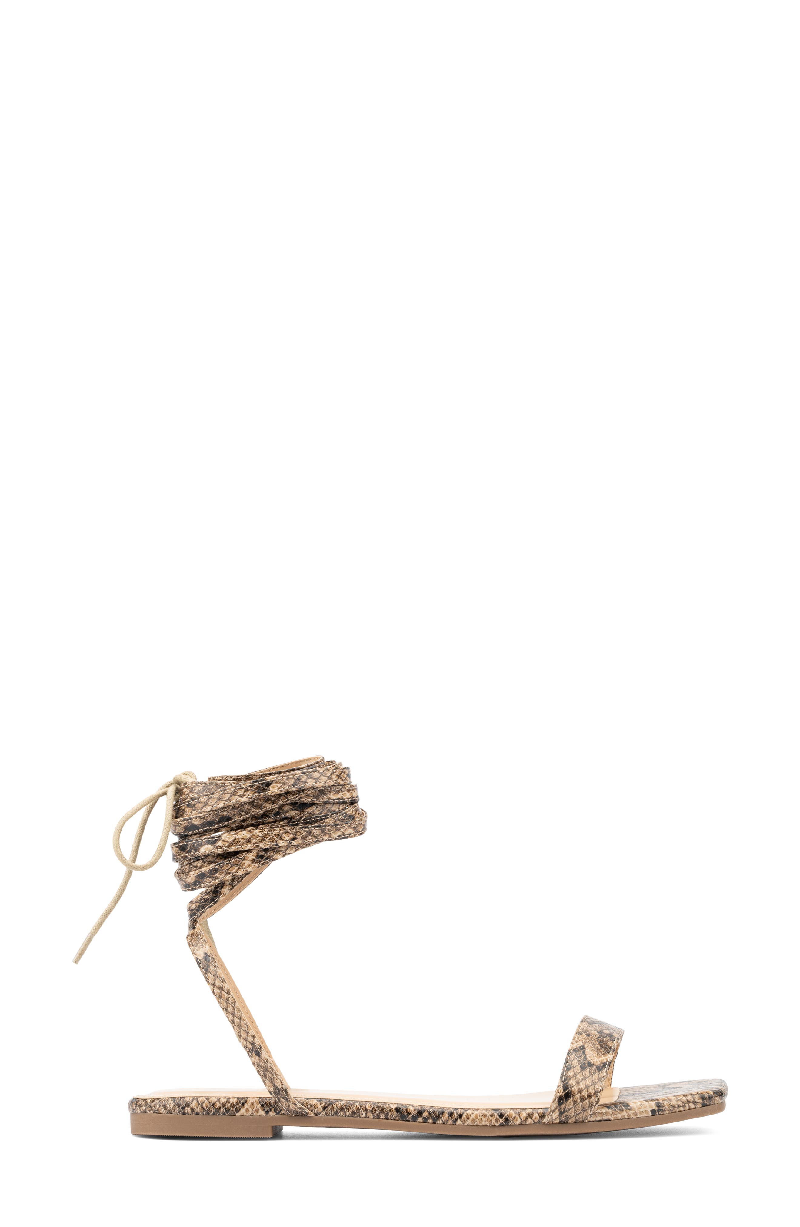 Fashion to Figure Zena Stud Sandal - Wide Width, Alternate, color, Tan