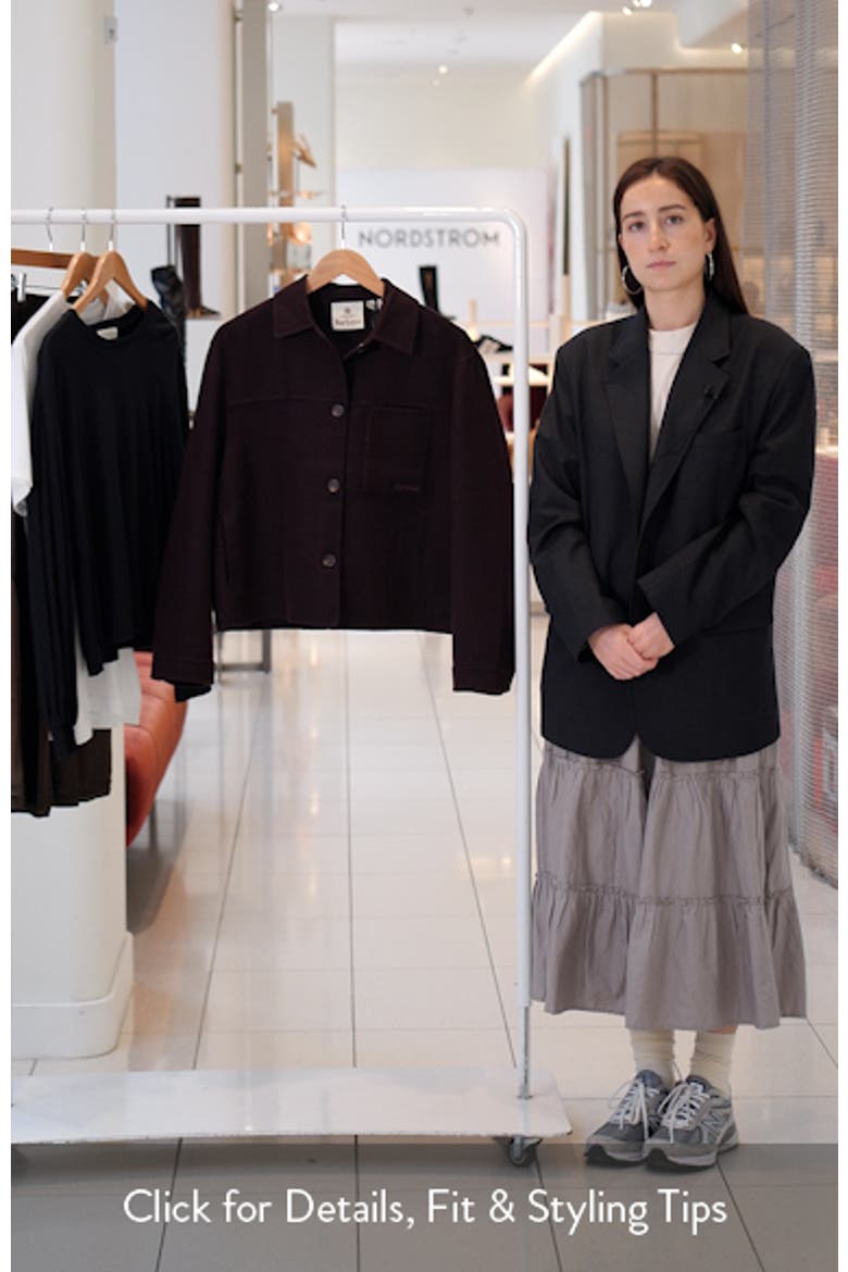 Antonella Wool Blend Overshirt video
