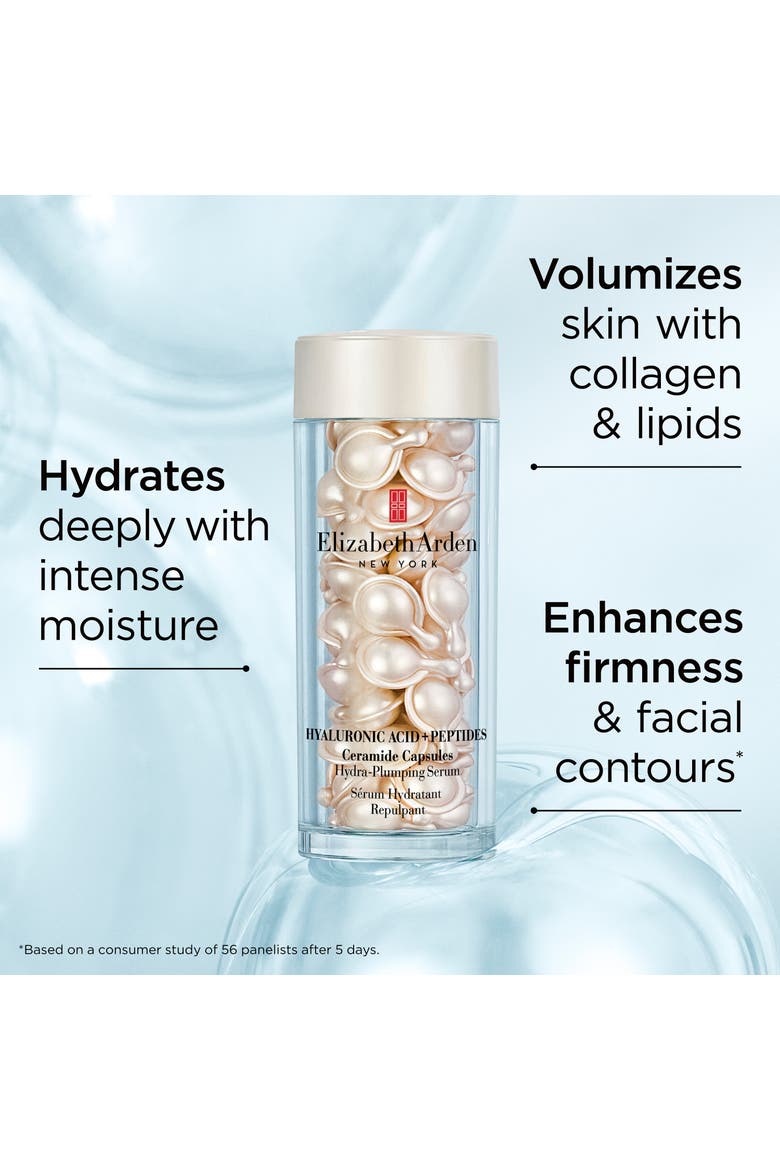 Hyaluronic Acid + Peptides Ceramide Capsules Hydra-Plumping Serum, Alternate, color, 60ct