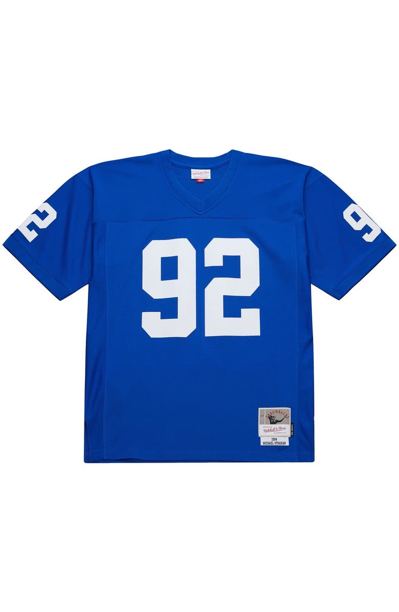 Mitchell & Ness Men's Mitchell & Ness Michael Strahan Royal New York Giants 1994 Legacy Replica Jersey, Alternate, color, Royal