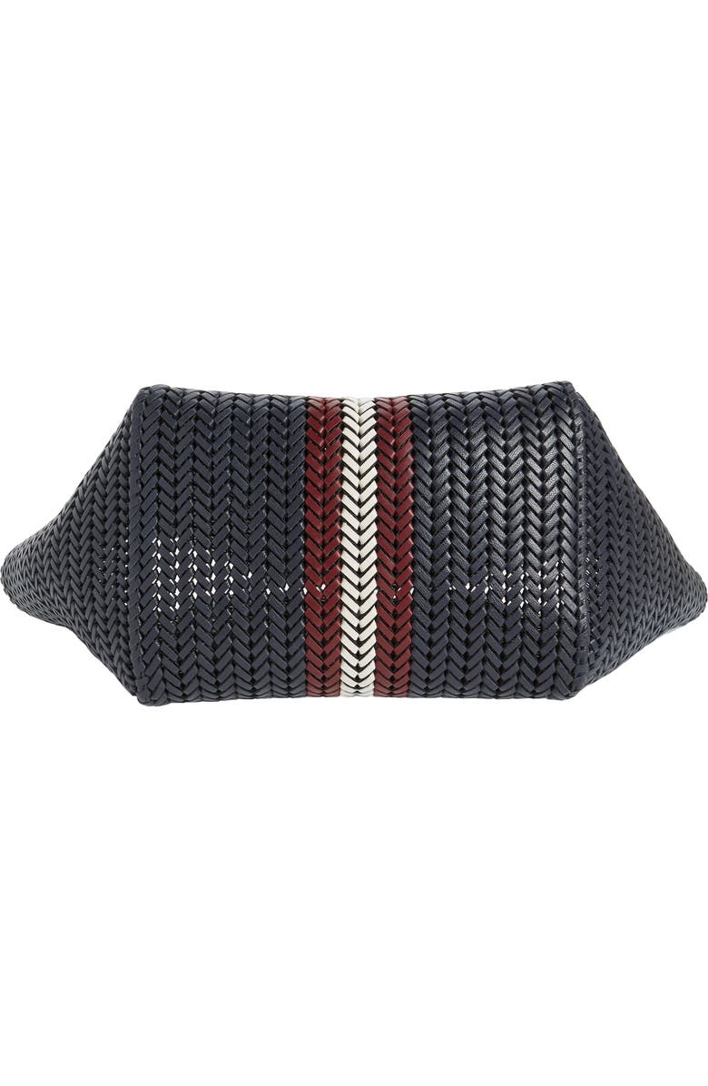 Anya Hindmarch Neeson Square Woven Leather Tote, Alternate, color,