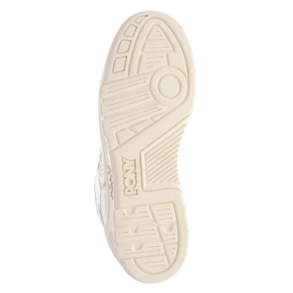 M100 Low Metallic Sneakers, Alternate, color, Snow White/Silver