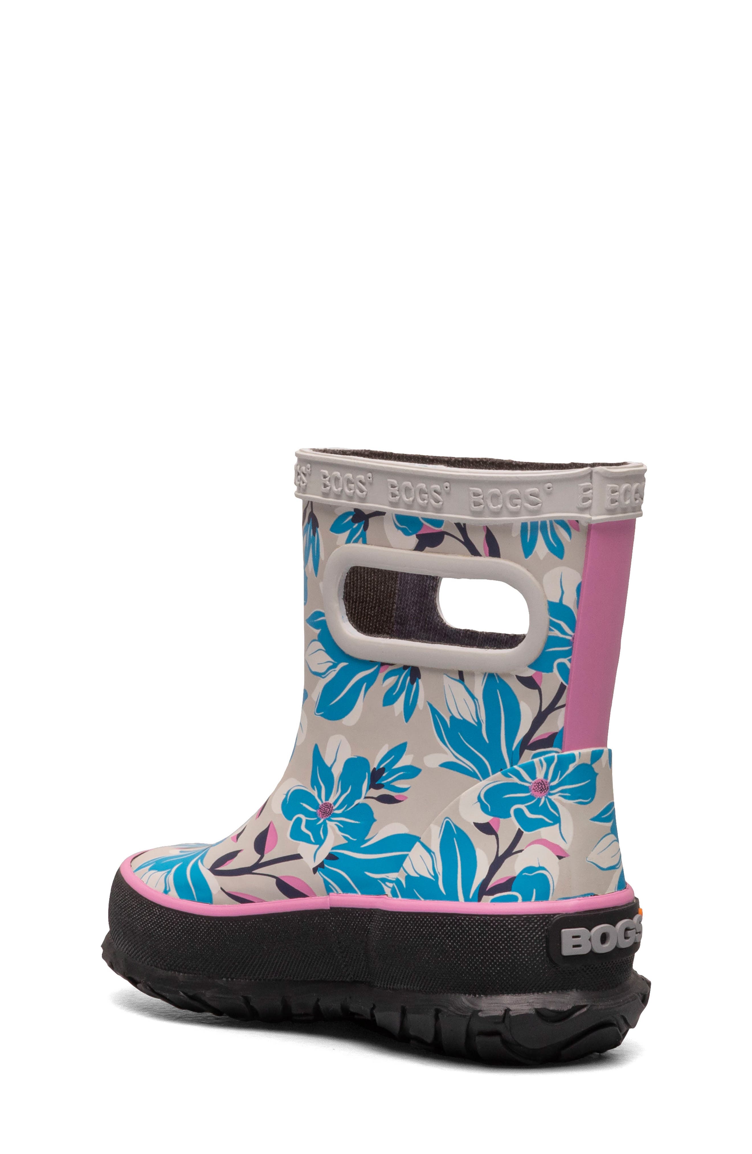 Bogs Skipper Magnolia Waterproof Rain Boot, Alternate, color, Oyster