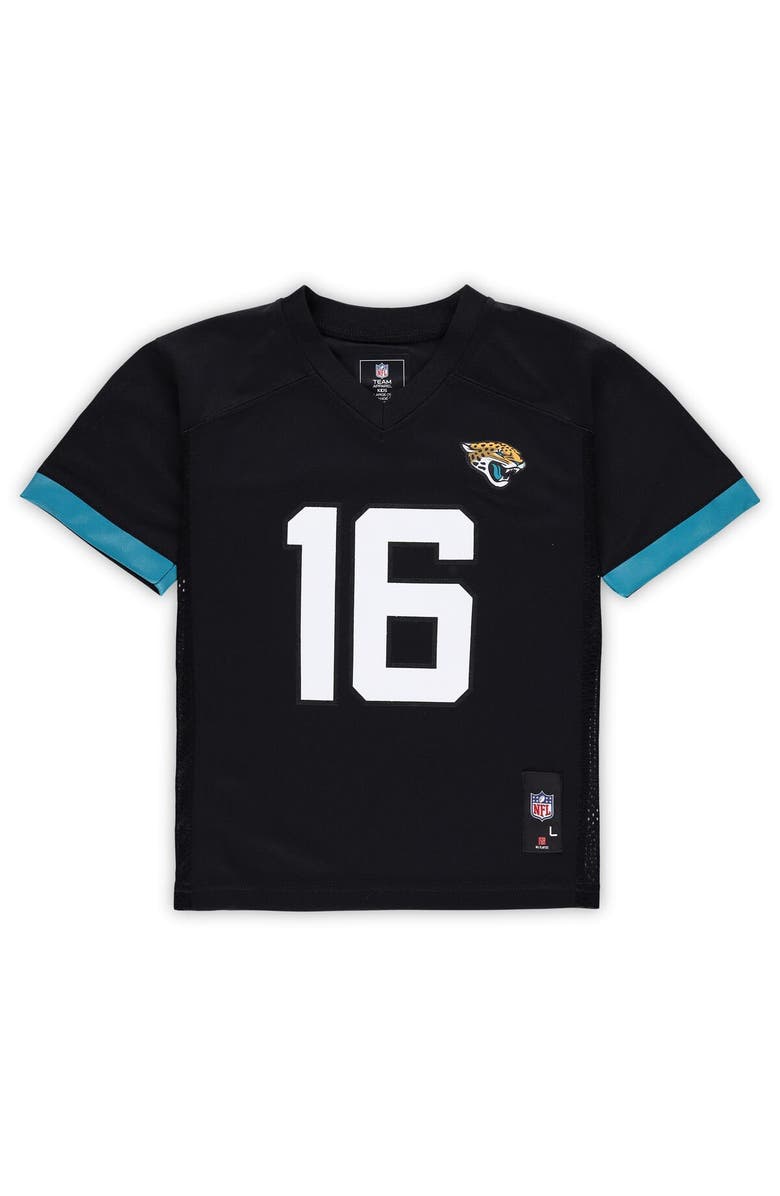 Outerstuff Preschool Trevor Lawrence Teal Jacksonville Jaguars Replica Player Jersey, Alternate, color, 