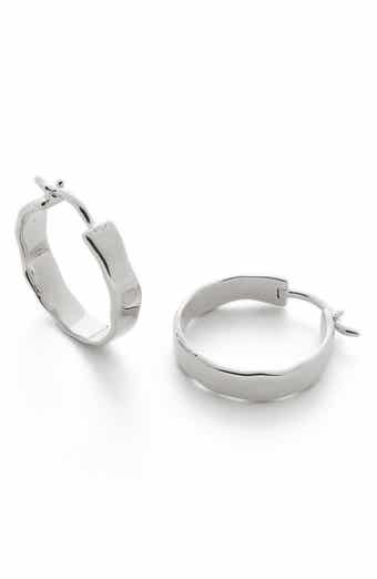 Tom Wood Ice Huggie Hoop Earrings | Nordstrom Tom Wood Ice Huggie Hoop Earrings | Nordstrom