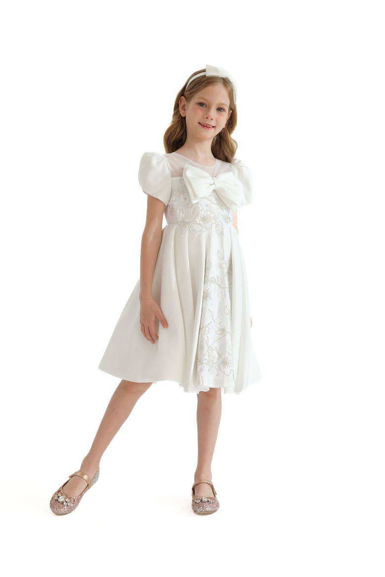 Leona Dress, Alternate, color, Ivory