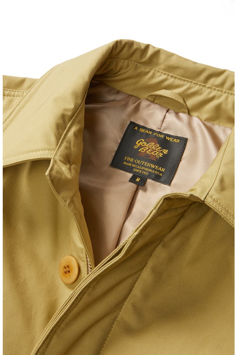 Waxed Cotton Car Coat, Alternate, color, TAN